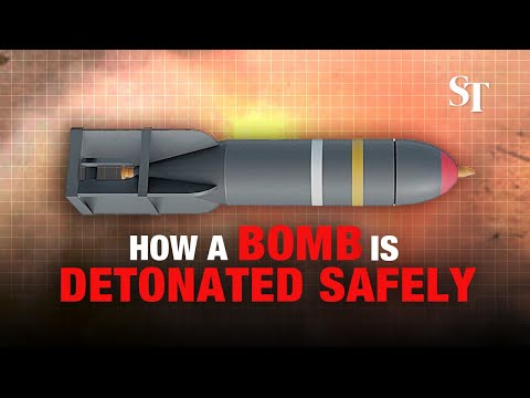How a WWII bomb is safely detonated