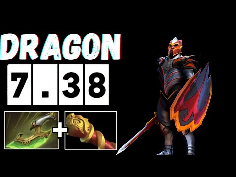 THIS NEW FIRE DRAGON WAS TOO OVERPOWERED !!! DRAGON KNIGHT DOTA 2