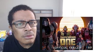 Transformers One | Official Trailer REACTION!