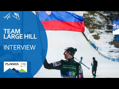 🥇 SLOVENIA (Ziga Jelar) | "I'm gratefull to be part of this team" | Planica 2023