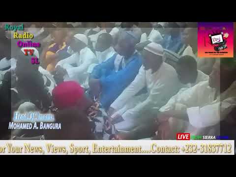 Dr Juldeh Jalloh promise Old Wharf  Community, with good Road and Water facilities.