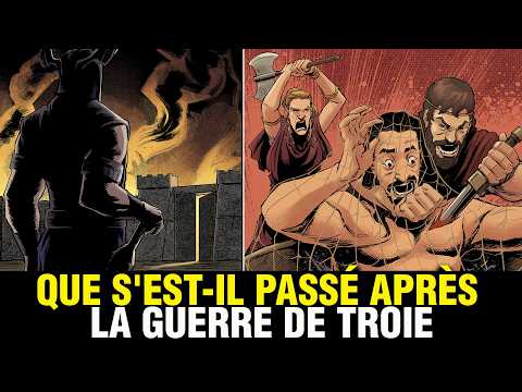Que s'est-il passé après la GUERRE DE TROIE - Les 3 grandes sagas - L'Odyssée - L'Enéide - L'Orestie