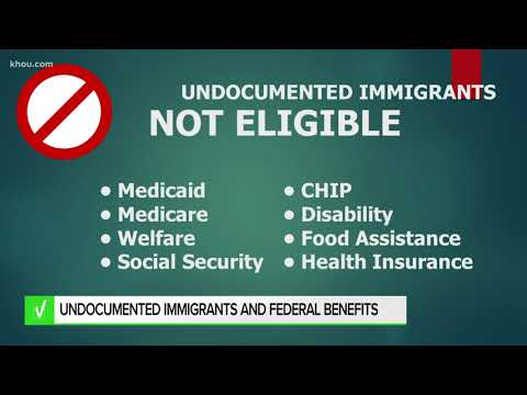 VERIFY: Undocumented immigrants and federal benefits