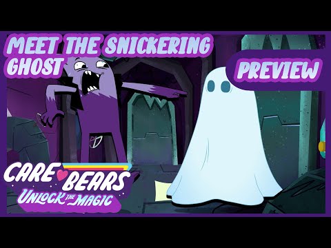 @carebears - NEW | Meet the Snickering Ghost! 👻😱 | Halloween Special | Preview | @TinyPopTV