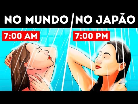 Por que muitos japoneses tomam banho à noite