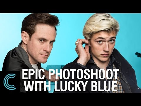 Epic Photoshoot with Top Model Lucky Blue - Studio C