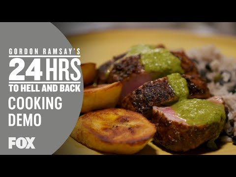 Cooking Demo: Cuban Pork Dish | Season 3 Ep. 3 | GORDON RAMSAY'S 24 HOURS TO HELL & BACK