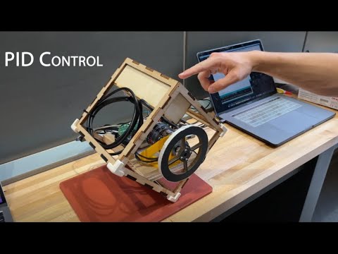 Self-Balancing Cube Controlled by a Reaction Wheel