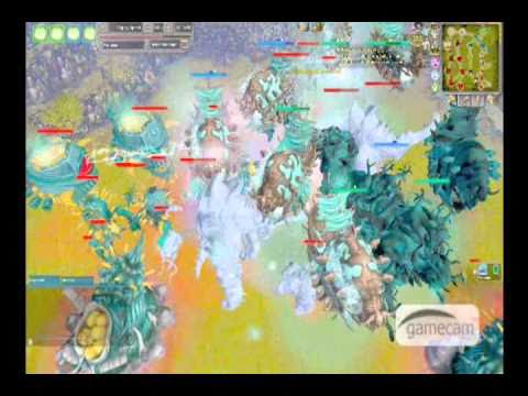 Battleforge rPvE level difficulty 10, 4 player map in pairs