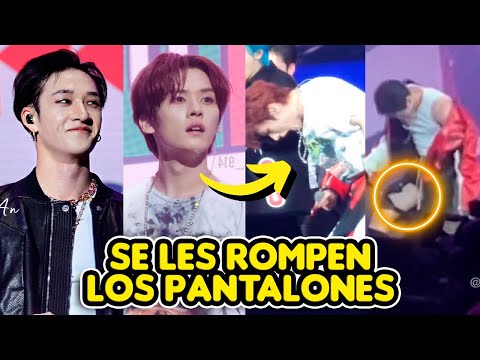 BANGCHAN Y LEE KNOW ROMPEN SUS PANTALONES DURANTE LA PRESENTACION DE STRAY KIDS EN LOLLAPALOOZA