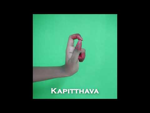 Learn Asamyuta Hasta mudras with Angeline.