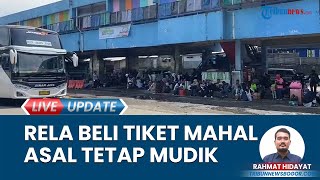 Terminal Baranangsiang Bogor Ramai Penumpang, Pemudik Rela Bayar Bus Mahal saat H-2 Lebaran