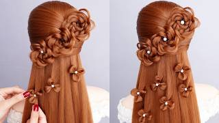 Very Easy Hairstyles! Beautiful And Unique Hairstyles For Long Hair | New Stylish HairstylesTutorial