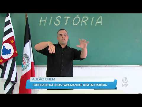 Aulão Enem: Veja dicas para ir bem nas questões de história