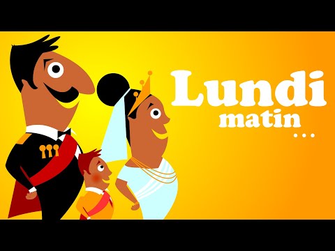 LUNDI MATIN L EMPEREUR SA FEMME ET LE PETIT PRINCE comptine pour bébé & comptine pour maternelle
