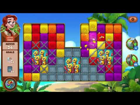 Lost Island Blast Adventure Level 2365 NO BOOSTERS - A S GAMING ✔️