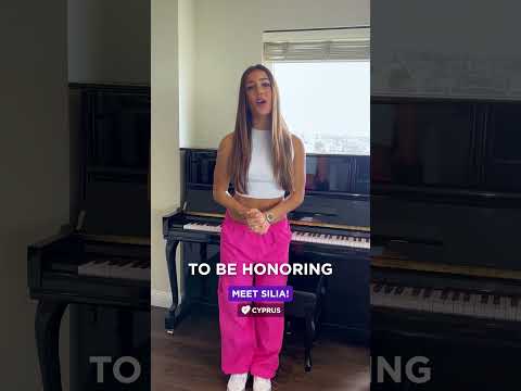 Meet Silia Kapsis from Cyprus! 🇨🇾 And let the Eurovision excitement begin! 🤩🥳  #Eurovision2024