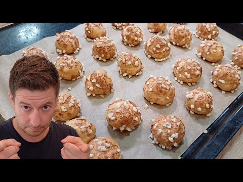 CHOUQUETTES GARNI MIT CREME!!👨‍🍳