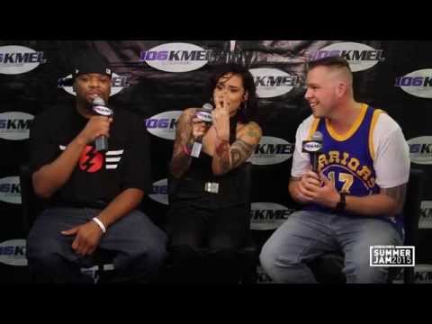 Kehlani Backstage Interview at KMEL Summer Jam 2015
