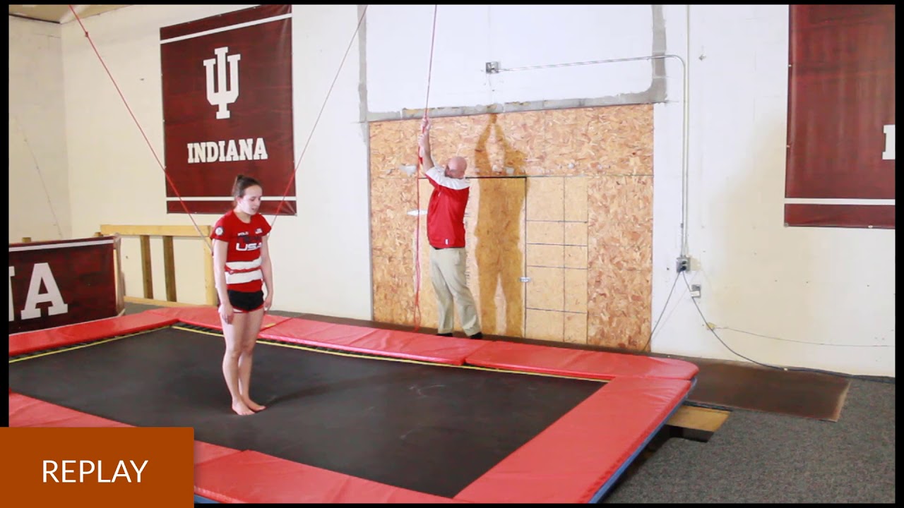 Forward Somersault Tipping with Straight Rope