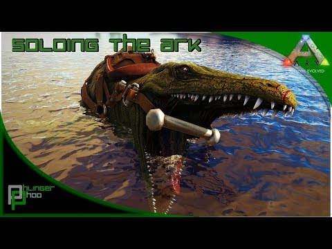 Soloing the Ark S4E59 - MOSA TAMING TRAP?! SOLO MOSA TAME!