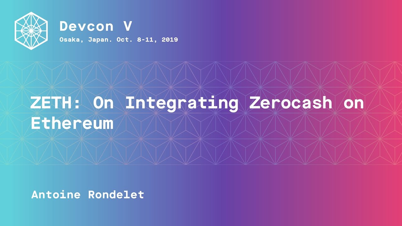ZETH: On Integrating Zerocash on Ethereum preview