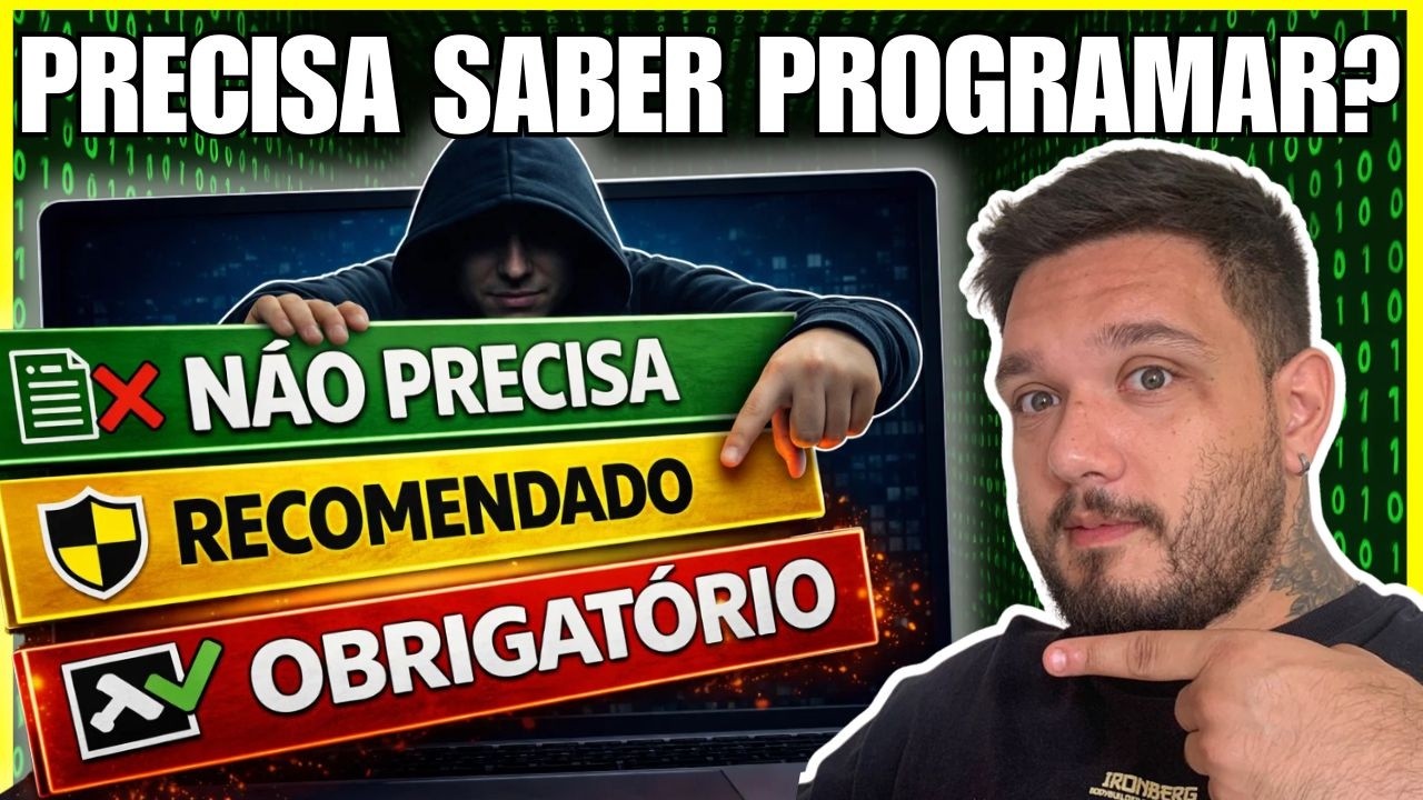 Precisa Saber Programar Para Trabalhar Com CiberSegurança? (O Que Ninguém Te Conta)