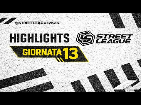 ⚽STREET LEAGUE - HIGHLIGHTS Giornata 13 | Street League Bari🔴⚪