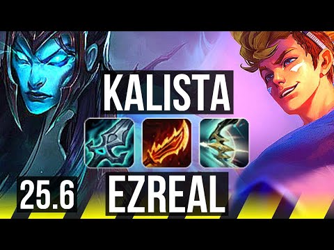 KALISTA & Renata Glasc vs EZREAL & Karma (ADC) | KR Master | 25.6