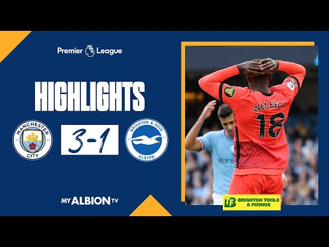 FC Manchester City 3-1 FC Brighton & Hove Albion