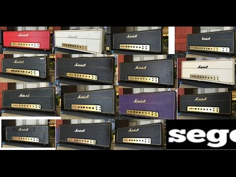 Another 15 Marshall Plexi Amps Comparison - Shootout