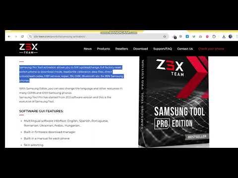 Z3x Samsung Tool PRO 45.14 Crack Full Setup Activation FREE (Without Box)