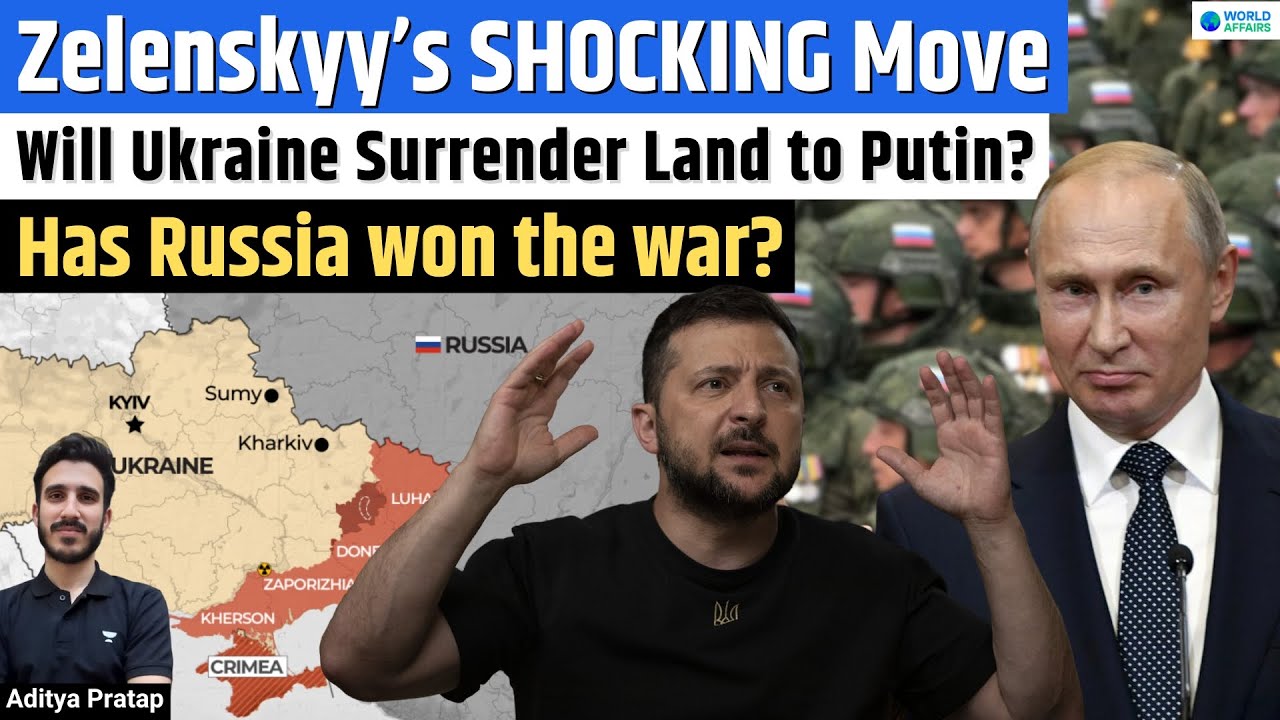 Will Ukraine Give Land to Russia? Explosive Zelenskyy Announcement Explained