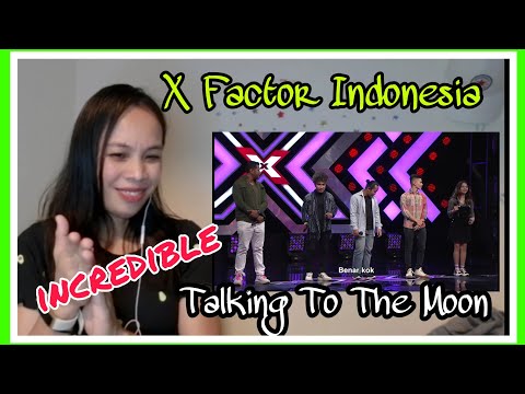 🇮🇩 First time reaction to X-Factor Indonesia 2021 | Talking To The Moon | Reaction!!!!
