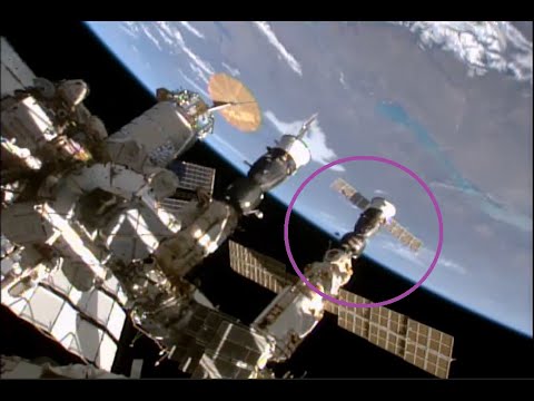 Full video w/ audio of the incident with Soyuz MS-18 thrusters changing ISS orientation (10-15-2021)