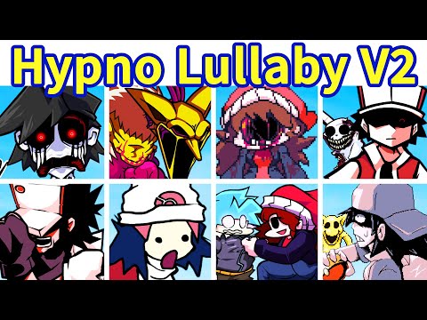 Friday Night Funkin': Hypno's Lullaby V2 Update FULL WEEK + All Songs [FNF Mod/LPokemon Creepypasta]