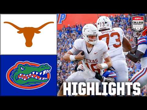 Texas Longhorns vs. Florida Gators | Full Game Highlights | ESPN College Football