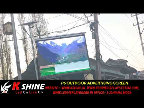 P6 Outdoor LED Video Wall Screen