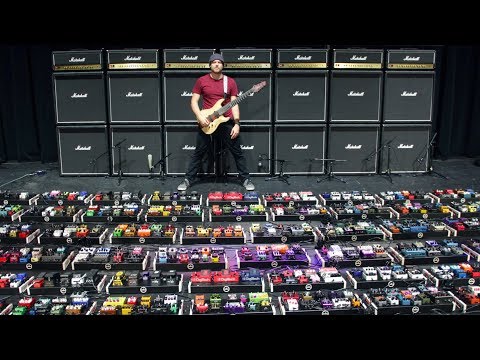 This Is What The World's Largest Guitar Pedal Rig Sounds Like