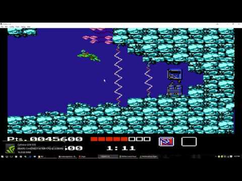 Teenage Mutant Ninja Turtles for NES, Water Level