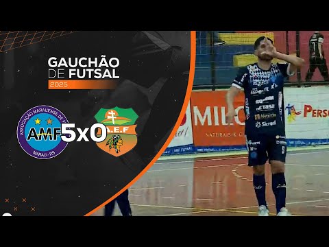 MARAU 5x0 ENTRE-IJUÍS | MELHORES MOMENTOS | OITAVAS DE FINAL | GAUCHÃO DE FUTSAL | 23/10/25