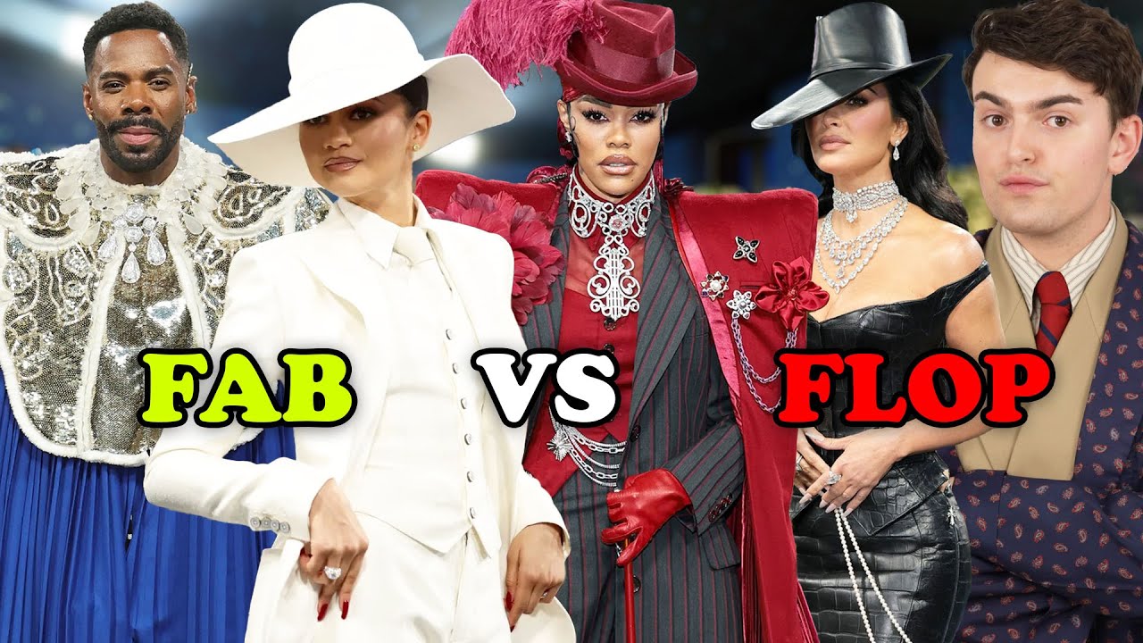 2025 MET GALA FASHION ROAST (kim clearly doesn't care about the theme)