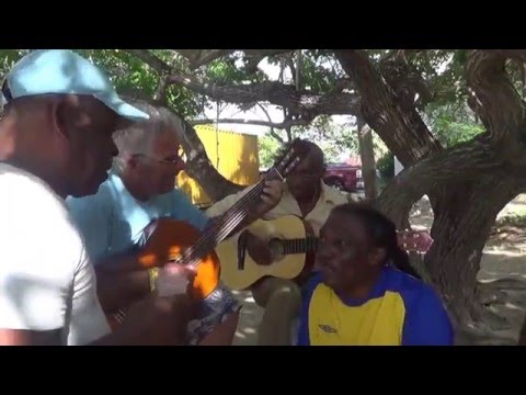 Gabby & Mark Lord Calypso Battle - Brown's Beach Barbados