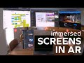 Immersed on the Quest Pro in AR & VR!