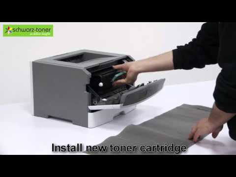 Lexmark E460 itin didelio našumo kasetė, juoda video