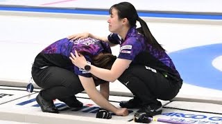 26年ミラノ五輪が消滅した北海道銀行 氷上で嗚咽 号泣する田畑百葉にママさんカーラー吉村紗也香がかけた“言葉”【日本選手権】