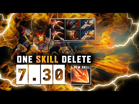 Dota 2 7.30 Clinkz NEW broken Ability Burning Barrage delete everyone.