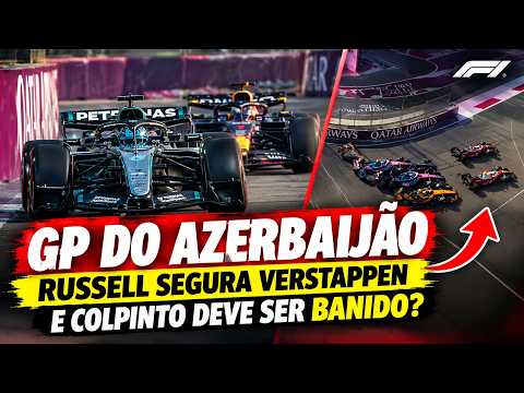 QUASE DEU PARA MAX! COLAPINTO BANIDO? GP DO AZERBAIJÃO FORMULA 1 2026