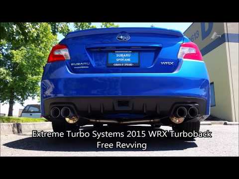 ETS 2015 WRX Turboback Exhaust System - Free Revving