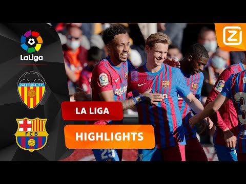 DIT IS ÉÉN EN AL GENIETEN! 🤩🙌🏼 | Valencia vs Barcelona | La Liga 2021/22 | Samenvatting